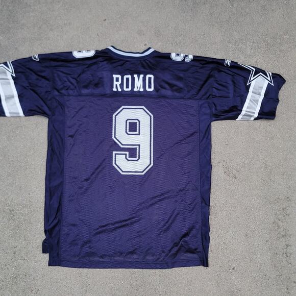 Vtg Reebok Dallas Cowboys Tony Romo Football Jersey - Picture 3 of 4